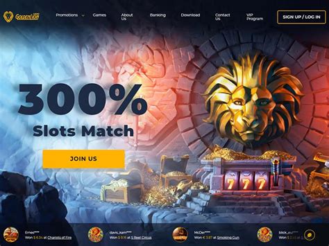 Golden Lion Casino Review 2021 .